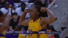 Los Angeles Sparks Chest Bump GIF - Los Angeles Sparks Chest Bump Lets Go GIFs