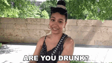 Are You Drunk Alessia Cara GIF - Are You Drunk Alessia Cara Not Maid Of Honour GIFs