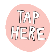 Tap Here Sticker - Tap Here Stickers
