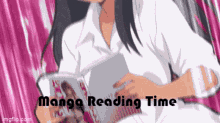 Nagatoro Reading Anime GIF - Nagatoro Reading Nagatoro Anime GIFs