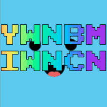 Ywnbmiwncn Logo GIF - Ywnbmiwncn Logo Blue Face GIFs