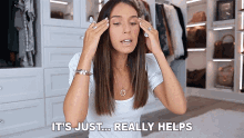 Its Just Really Helps Shea Whitney GIF - Its Just Really Helps Shea Whitney Fashion GIFs