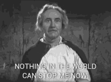 Doctor Who Professor Zaroff GIF - Doctor Who Professor Zaroff Nothing In The World Can Stop Me Now GIFs