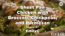 Sheet Pan Chicken Recipe GIF - Sheet Pan Chicken Recipe Broccoli GIFs