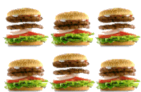 Hamburger Hamburgers Sticker - Hamburger Hamburgers Burgers Stickers