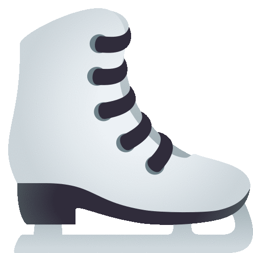 Ice Skating Shoes Activity Sticker - Ice Skating Shoes Activity Joypixels Stickers