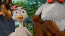 Chicken Shocked GIF - Chicken Shocked Wide Eyes GIFs