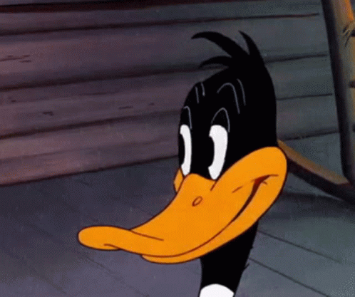Looney Tunes Daffy Duck GIF - Looney Tunes Daffy Duck Moving Eyebrows - Dis...