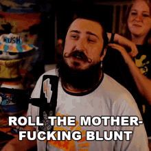 Roll The Mother Fucking Blunt Godku GIF - Roll The Mother Fucking Blunt Godku Blaze Up GIFs