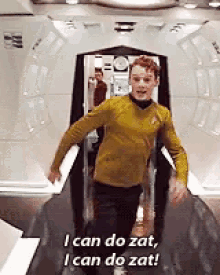 Star Trek I Can Do Zat GIF - Star Trek I Can Do Zat Rushing GIFs