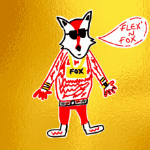 flexn fox veefriends drip stylish cool