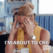 Im About To Cry Gizelle Bryant GIF - Im About To Cry Gizelle Bryant Real Housewives Of Potomac GIFs