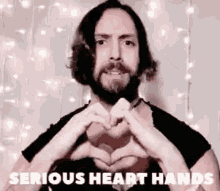 Serious Heart GIF - Serious Heart Hands GIFs