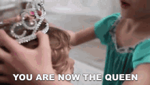 You Are Now The Queen June Crosby GIF - You Are Now The Queen June Crosby Claire And The Crosbys GIFs