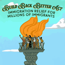 Nation Of Immigrants We Are All Immigrants GIF - Nation Of Immigrants We Are All Immigrants The Build Back Better Act GIFs