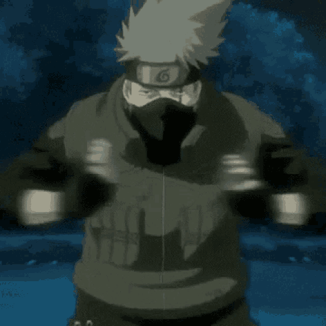 Kakashi Naruto GIF - Kakashi Naruto Ready To Fight GIFs