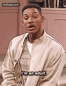 I'M An Adult..Gif GIF - I'M An Adult. Will Smith Fresh Prince-of-bel-air GIFs