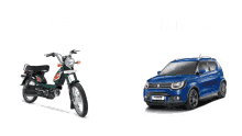 luna vs ignis tvs tata bike car luna vs ignis tvs tata bike car