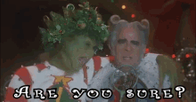 how the grinch stole christmas jim carrey the grinch are you sure sure