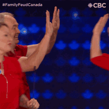 high five family feud canada double high five up high good one