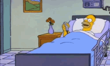 Bed Goes Up, Bed Goes Down - The Simpsons GIF - The Simpsons Bed Homer Simpson GIFs