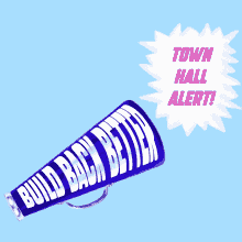 Build Back Better Town Hall Alert Middle Class GIF - Build Back Better Town Hall Alert Town Hall Middle Class GIFs