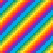 Minecraft Border Rainbow GIF - Minecraft Border Rainbow Colors GIFs