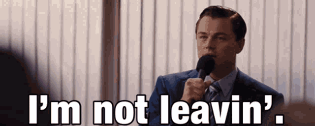 The Wolf Of Wall Street Im Still Here GIF - The Wolf Of Wall ...