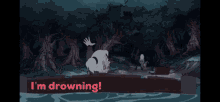 Elfo Drowning GIF - Elfo Drowning Disenchantment GIFs