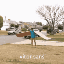 Vitor Sans Voo GIF - Vitor Sans Voo Papelão GIFs