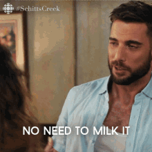 No Need To Milk It Ted GIF - No Need To Milk It Ted Ted Mullens GIFs