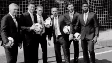 Black And White Suits GIF - Fc Bayern Fc Bayern Gi Fs Soccer GIFs