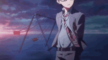 四月は君の嘘 ドラマ GIF - Your Lie I April Anime Glasses GIFs