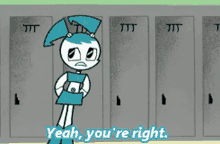 My Life As A Teenage Robot Yeah Youre Right GIF - My Life As A Teenage Robot Yeah Youre Right Youre Right GIFs