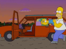 Car Tetris GIF - Tetris Simpsons Moving GIFs