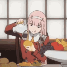 Darling In The Franxx Hungry GIF - Darling In The Franxx Hungry Anime GIFs