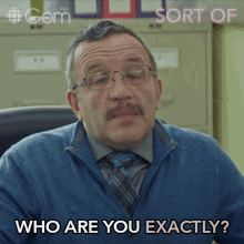 Who Are You Exactly Sort Of GIF - Who Are You Exactly Sort Of Whats Your Name GIFs