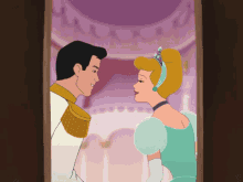 Cinderella Prince Charming GIF - Cinderella Prince Charming Kiss GIFs
