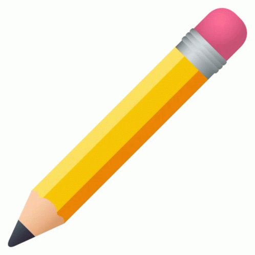 Pencil Objects Sticker - Pencil Objects Joypixels - Discover & Share GIFs