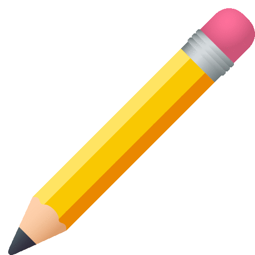 Pencil Objects Sticker - Pencil Objects Joypixels - Discover & Share GIFs