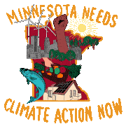 Earth Sustainability Sticker - Earth Sustainability Minnesota Stickers