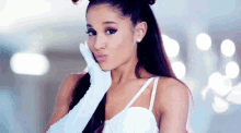 Wink Wink GIF - Wink Ariana Grande Cute GIFs