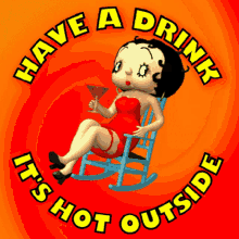 Its Hot Outside Have A Drink GIF - Its Hot Outside Have A Drink Too Hot GIFs