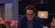 James Gunn Laugh GIF - James Gunn Laugh Happy GIFs