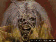 Iron Maiden Evil GIF - Iron Maiden Evil Skull GIFs