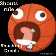 Shouts Rule Shushing Drools GIF - Shouts Rule Shushing Drools Shouty GIFs