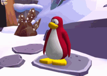 anrgy penguin