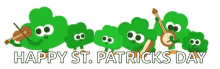 St Patricks Day Clover GIF - St Patricks Day Clover Shamrocks GIFs