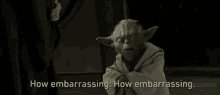 Yoda Star Wars GIF - Yoda Star Wars Embarrassing GIFs