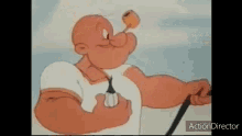 Popeye The Sailor Man Growth GIF - Popeye The Sailor Man Growth Grow Up GIFs